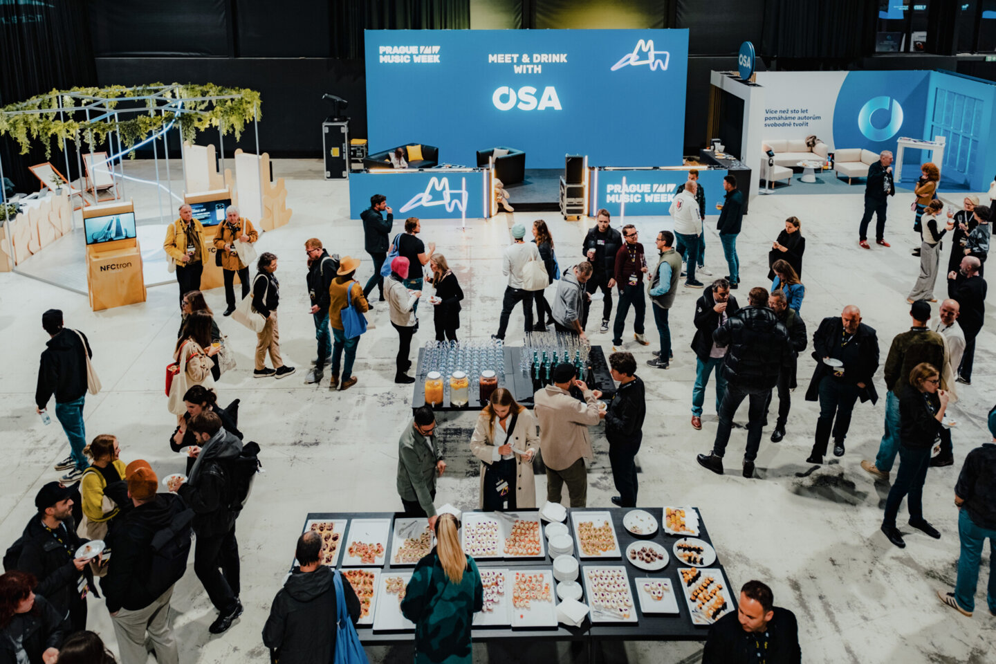 OSA jako hlavní partner a vystavovatel na Prague Music Week 2025: tři dny přednášek, diskusí a hudby
