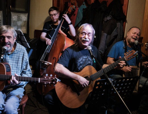 Slávek Janoušek s kapelou