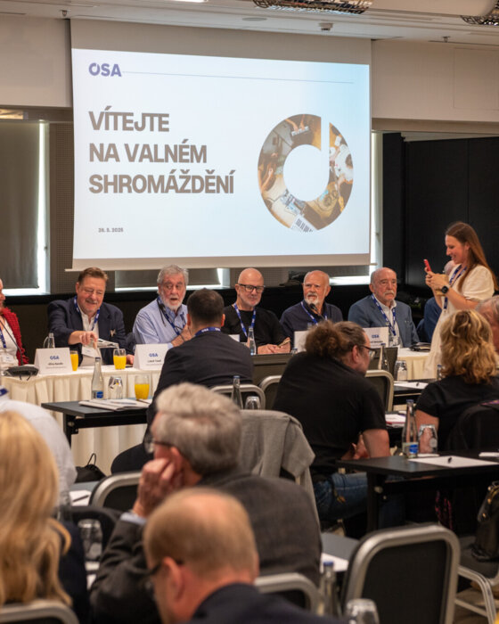 Valné shromáždění členů OSA 2026