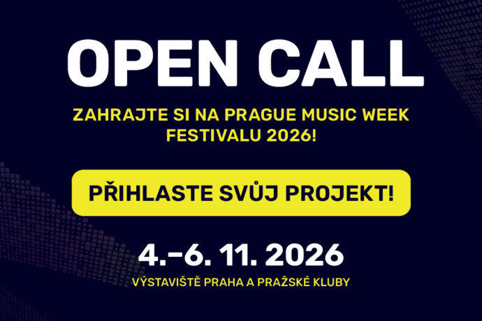 Open Call: Buďte součástí Prague Music Week 2026!