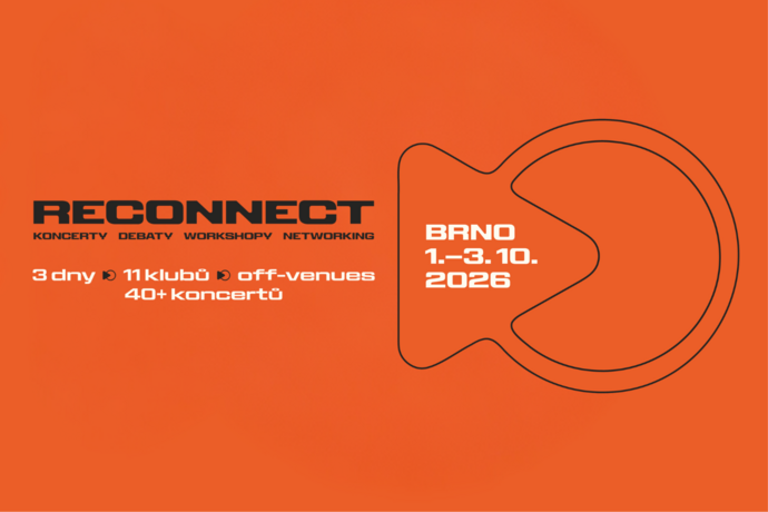 RECONNECT 2026: brněnská hudební konference a festival se letos poprvé představí pod jednou značkou